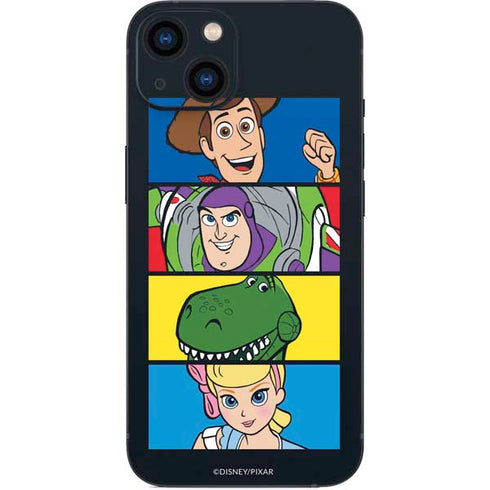Disney Toy Story Character Grid iPhone 15 Skin