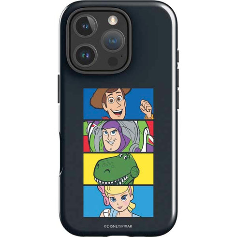 Disney Toy Story Character Grid iPhone 16 Pro Impact Case