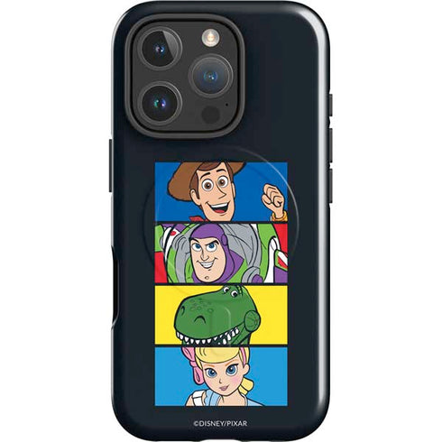 Disney Toy Story Character Grid iPhone 16 Pro Magsafe Impact Case