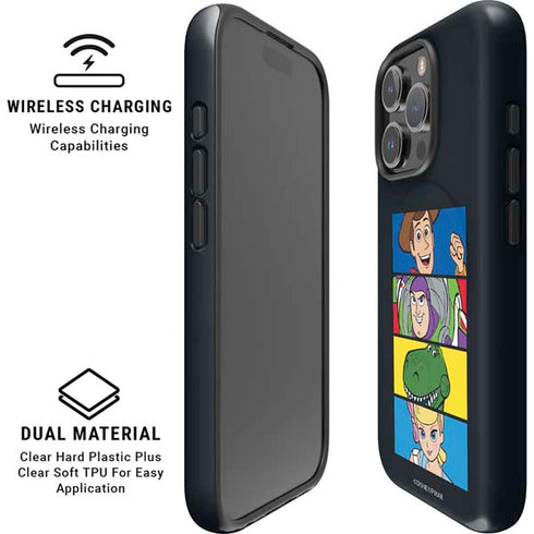 Disney Toy Story Character Grid iPhone 16 Pro Magsafe Impact Case