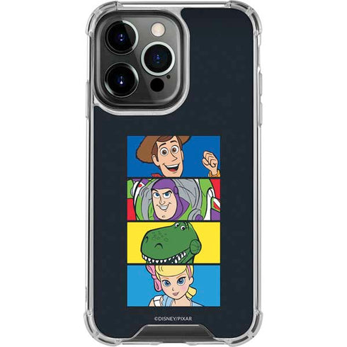 Disney Toy Story Character Grid iPhone 16 Pro Max Clear Case