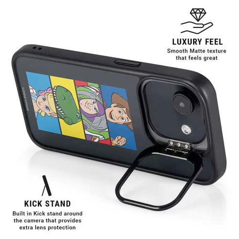 Disney Toy Story Character Grid iPhone 16e Kickstand Case