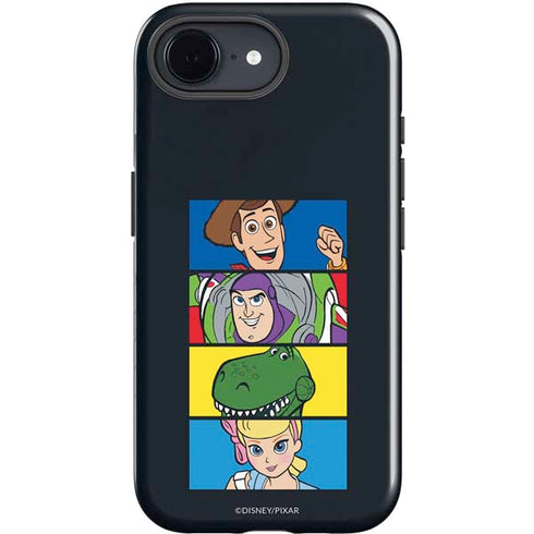 Disney Toy Story Character Grid iPhone 16e Impact Case