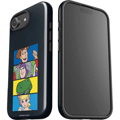 Disney Toy Story Character Grid iPhone 16e Impact Case