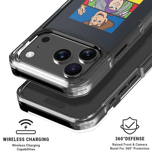 Disney Toy Story Character Grid iPhone 18 Pro Clear Case