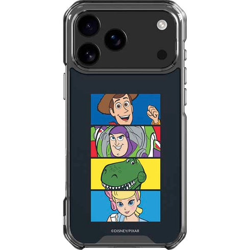 Disney Toy Story Character Grid iPhone 18 Pro Max Clear Case