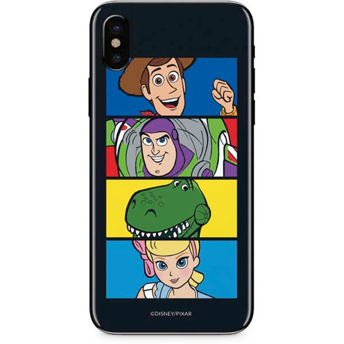 Disney Toy Story Character Grid iPhone X Skin