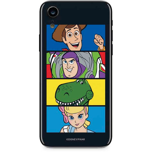 Disney Toy Story Character Grid iPhone XR Skin