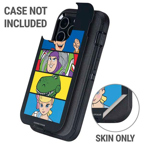 Disney Toy Story Character Grid Otterbox Defender iPhone Skin