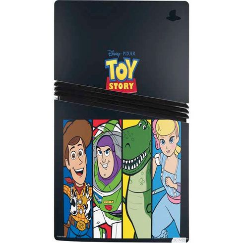Disney Toy Story Character Grid PS5 Pro Console Skin