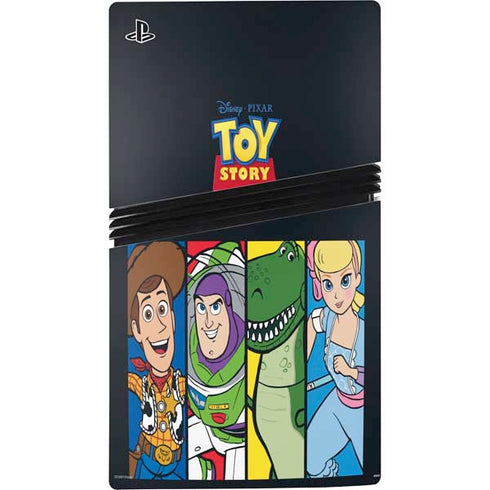 Disney Toy Story Character Grid PS5 Pro Disk Bundle Skin