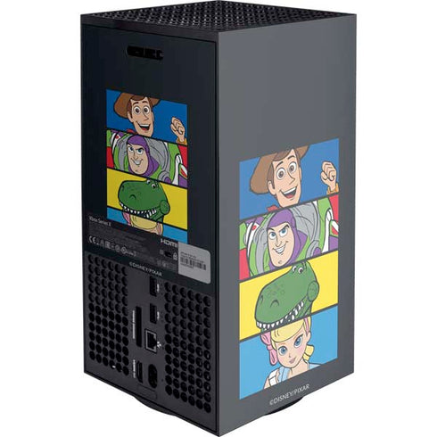 Disney Toy Story Character Grid XBox Series X Digital Edition Console Skin