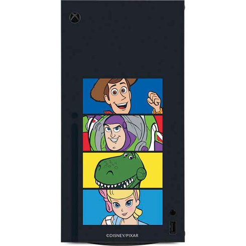 Disney Toy Story Character Grid XBox Series X Digital Edition Console Skin