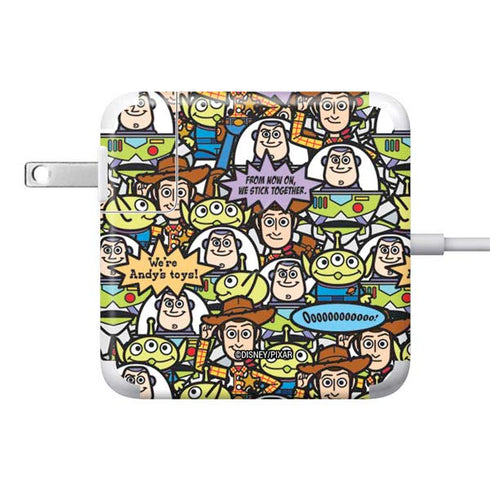 Disney Toy Story Characters Collage Pattern 85W Power Adapter (15 and 17 inch MacBook Pro Charger) Skin