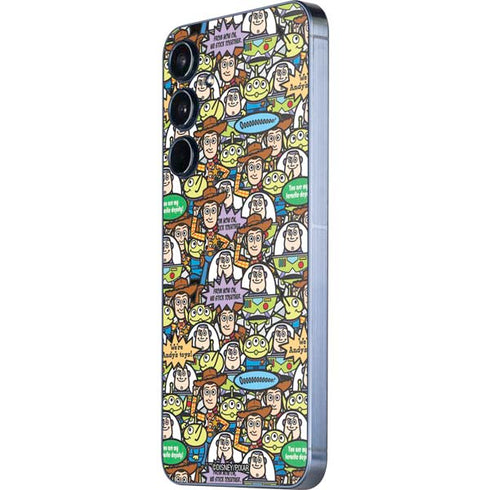 Disney Toy Story Characters Collage Pattern Galaxy A36 5G Skin