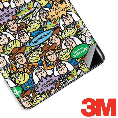 Disney Toy Story Characters Collage Pattern Galaxy Note 8 Skin