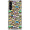 Disney Toy Story Characters Collage Pattern Galaxy S24 FE Clear Case