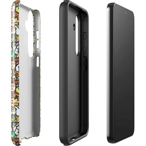 Disney Toy Story Characters Collage Pattern Galaxy S25 Impact Case
