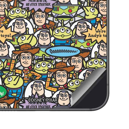 Disney Toy Story Characters Collage Pattern Galaxy S25 Plus Skin
