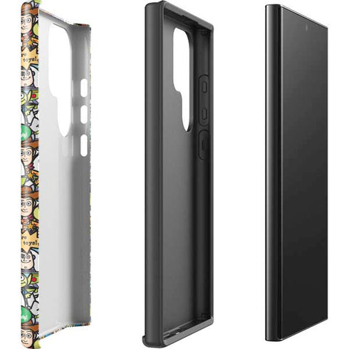 Disney Toy Story Characters Collage Pattern Galaxy S25 Ultra Impact Case