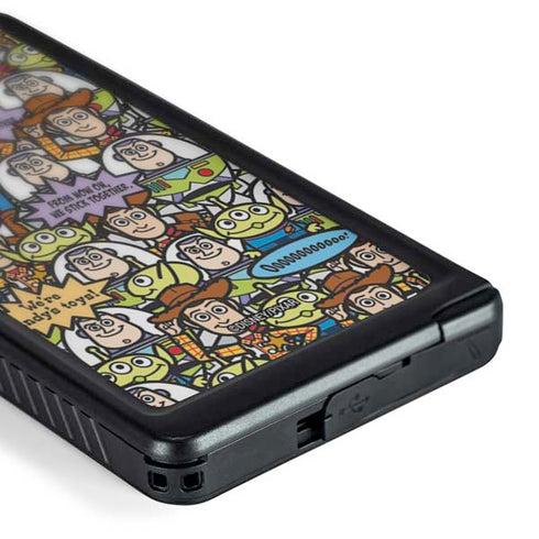 Disney Toy Story Characters Collage Pattern Galaxy S24 Ultra Waterproof Case