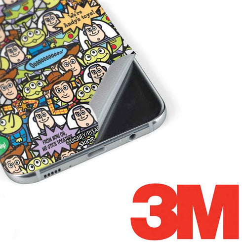 Disney Toy Story Characters Collage Pattern Galaxy S8 Plus Skin
