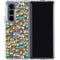 Disney Toy Story Characters Collage Pattern Galaxy Z Fold5 5G Clear Case