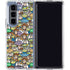 Disney Toy Story Characters Collage Pattern Galaxy Z Fold5 5G Clear Case
