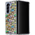 Disney Toy Story Characters Collage Pattern Galaxy Z Fold5 5G Clear Case
