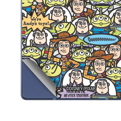 Disney Toy Story Characters Collage Pattern Galaxy Z Fold6 Skin