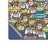 Disney Toy Story Characters Collage Pattern Galaxy Z Fold6 Skin