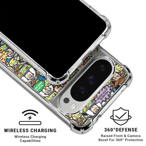 Disney Toy Story Characters Collage Pattern Google Pixel 10 Pro XL Clear Case