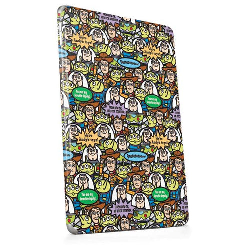 Disney Toy Story Characters Collage Pattern Apple iPad Skin