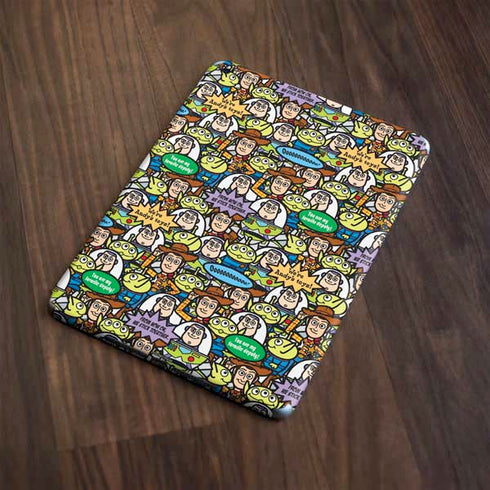 Disney Toy Story Characters Collage Pattern Apple iPad Skin