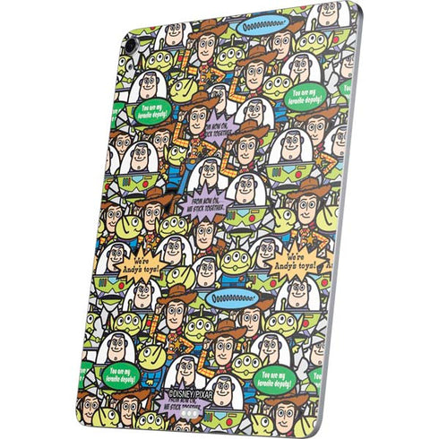 Disney Toy Story Characters Collage Pattern Apple iPad Air Skin