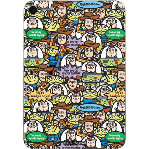 Disney Toy Story Characters Collage Pattern Apple iPad Mini Skin