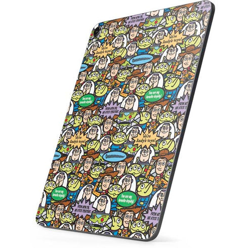 Disney Toy Story Characters Collage Pattern Apple iPad Pro Skin