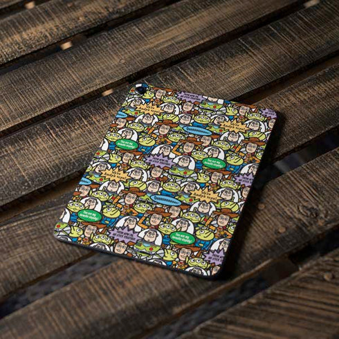 Disney Toy Story Characters Collage Pattern Apple iPad Pro Skin