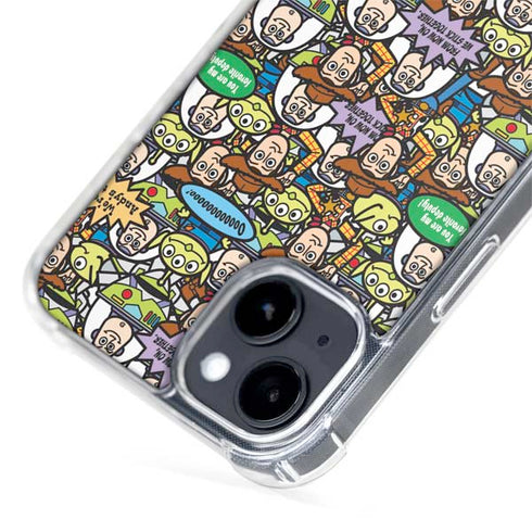 Disney Toy Story Characters Collage Pattern iPhone 14 MagSafe Case