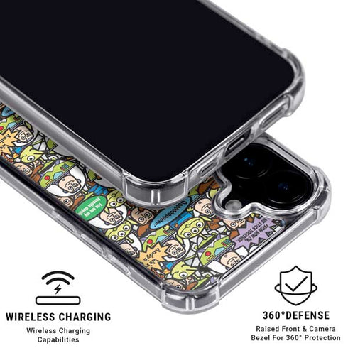 Disney Toy Story Characters Collage Pattern iPhone 16 Plus MagSafe Case