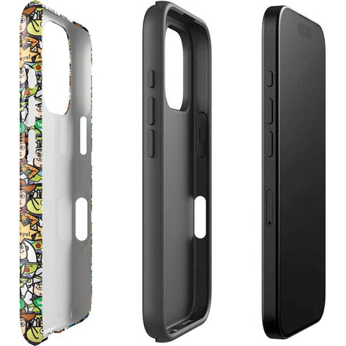 Disney Toy Story Characters Collage Pattern iPhone 16 Pro Max Impact Case