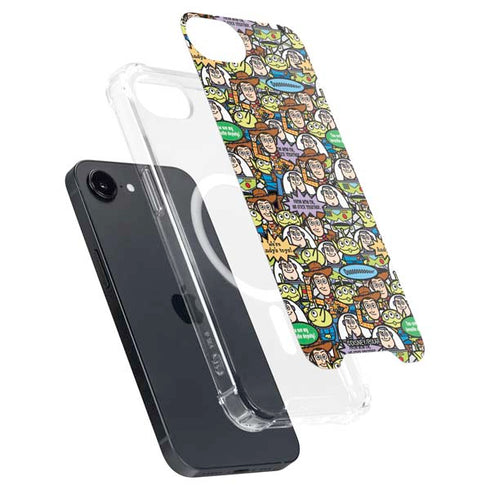 Disney Toy Story Characters Collage Pattern iPhone 16e MagSafe Case