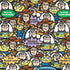Disney Toy Story Characters Collage Pattern iPhone XS Skin