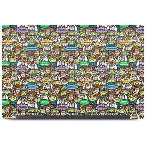 Disney Toy Story Characters Collage Pattern Dell Latitude Skin
