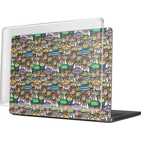 Disney Toy Story Characters Collage Pattern MacBook Pro 14in (2021-24) Case plus Skin