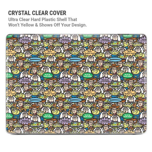 Disney Toy Story Characters Collage Pattern MacBook Pro 14in (2021-24) Case plus Skin