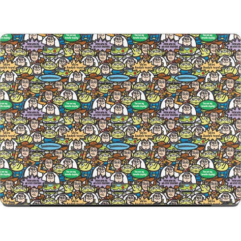 Disney Toy Story Characters Collage Pattern Apple MacBook Pro 14-inch Skin