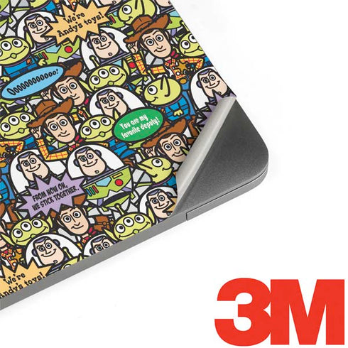 Disney Toy Story Characters Collage Pattern MacBook Skins