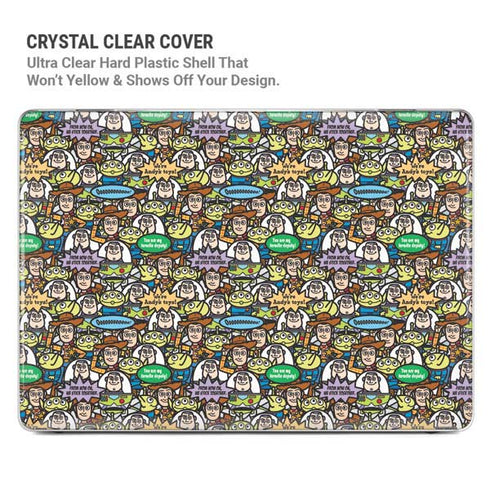 Disney Toy Story Characters Collage Pattern MacBook Cases