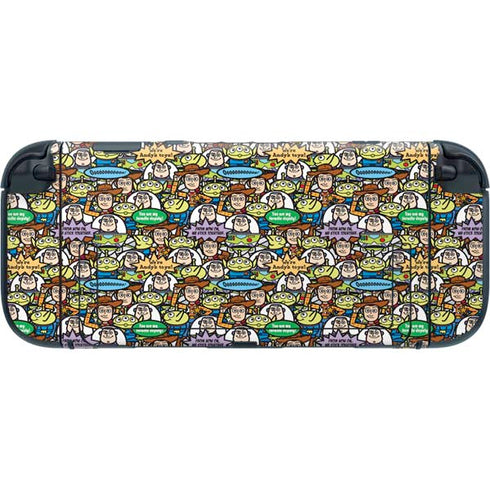 Disney Toy Story Characters Collage Pattern Nintendo Switch 2 (2025) with Joy-Con Skin